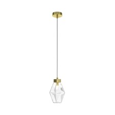 Suspension lamp Maytoni Mod325PL-01G, 1xg9, 28W, 11x11x223 cm, Color Gold