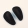 Suppinators for shoes, on an adhesive base, 10.5 × 5.1 cm, steam, black color