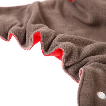 Panties-scammer, reusable, carbon-bamboo fabric, red color, from 0-36 months.-8