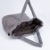 Luggage bag, external pocket, long belt, gray color
