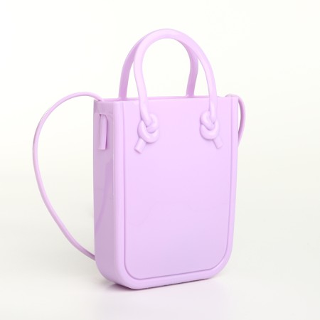 Bag children charm, 13*3.5*16.5, departure without fastener, dl strap 110cm, lilac
