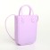 Bag children charm, 13*3.5*16.5, departure without fastener, dl strap 110cm, lilac