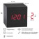 Clock - an alarm clock electronic "digit" with a thermometer, wooden, 6.5 cm, aaa, USB