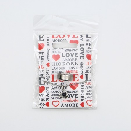 Ring and suspension with the projection "Love" 9 x 6 cm-9