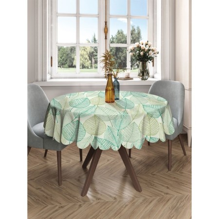 The tablecloth “Autumn wind”, round, Saten, d = 150 cm-2