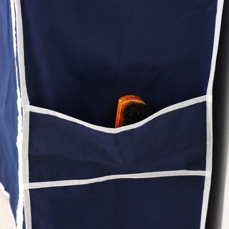 Shoe, 4 tiers, 57 × 28 × 72 cm, blue color-4