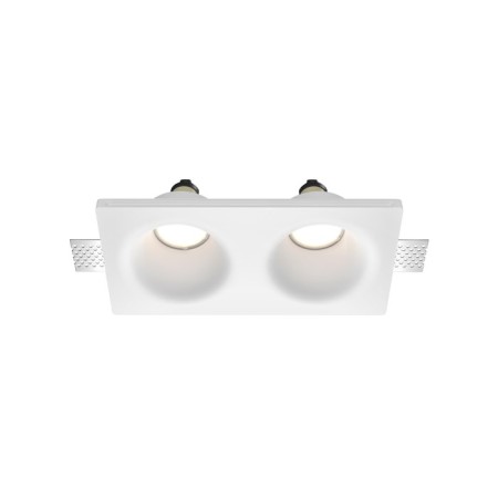The built-in lamp Technical DL002-DW-02-W, 2x12W, 23.3x12x5 cm, GU10, white color