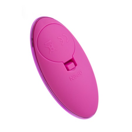 VIBROYAICO with pulsating balls Jos Circly, silicone, pink, 9 cm-10