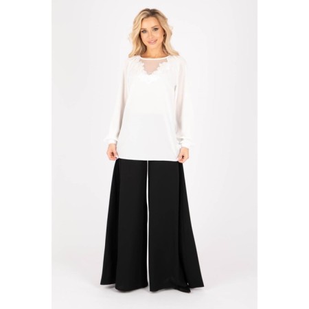 Female blouse, size 42, white color-12