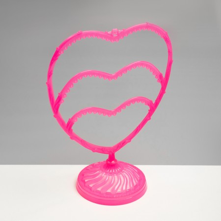 Star for jewelry "Heart", 31 place, 13.5 × 24 × 30 cm, pink color-3