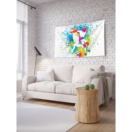 Decorative panel with photo printing "Future goal", horizontal, size 100x150 cm