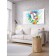 Decorative panel with photo printing "Future goal", horizontal, size 100x150 cm