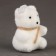 Foam toy "White Bears", 8 cm