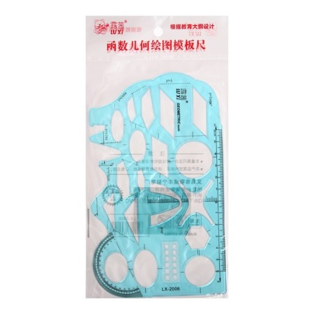 Stencil Plastic Figure Mix in a package-2