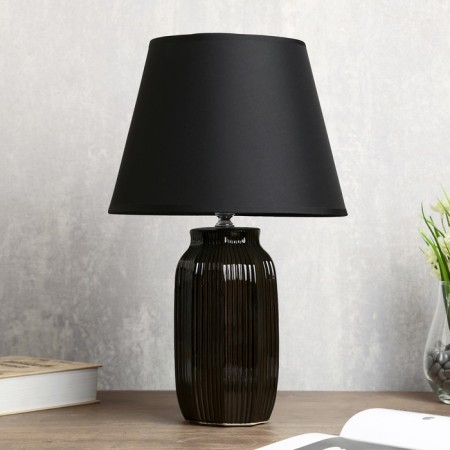 Table lamp "Orleans" 1x40W E14 Black 28x28x43 cm Risalux