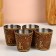 Set of piles "Hunter", 4 pcs, in a tube, 4.5 × 4.5 × 9 cm, birch bark