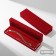 Velvet case for bracelet/chain/clock "Lace", 22.5 × 5.8, red color