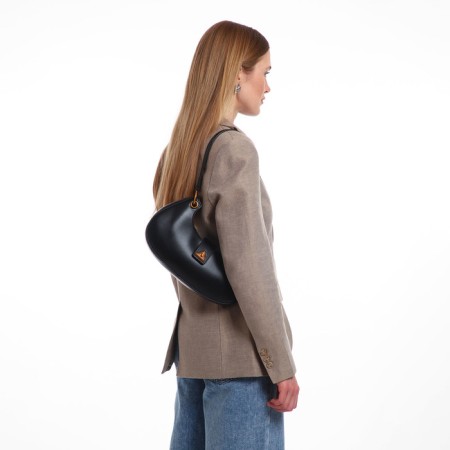 Bag Women's Baget on the Textura zipper, average size, black color-9