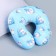 Antistress Pillow "Cat in a Shark costume"