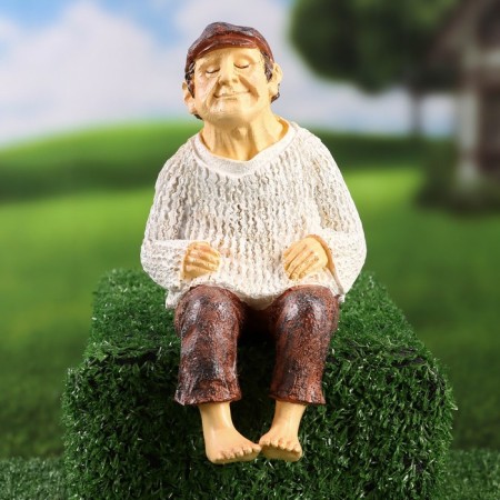 Garden figure "Grandpa" 12x13x20cm