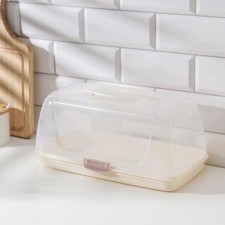 Barberry breadbine, 19 × 33 × 16 cm, cream cream color