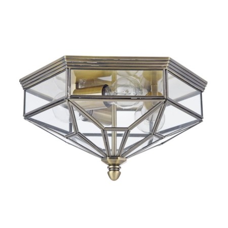 Ceiling light MayToni H356-CL-03-BZ, 3CHE27, 60W, 30.4x35.2x19.2 cm, bronze color-1