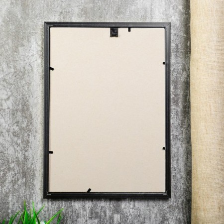Photo frame plastic 21x30 cm silver (590)-2