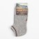 Women's socks from Mongolian wool, gray color, size 23 (34-36)
