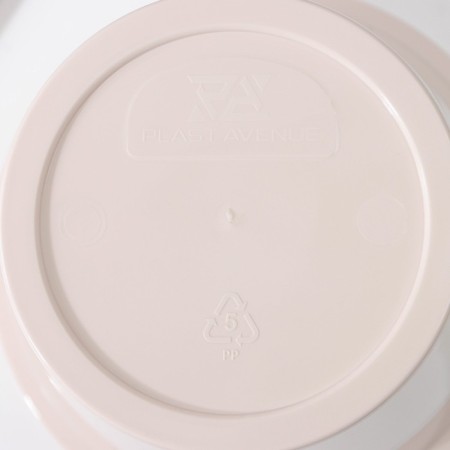 Kashpo for flowers with an insert "Porto", 2.4 liters, pearl color-3