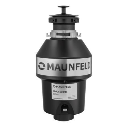 MAUNFELD MWD5602PB food waste chopper, 560 watts, 3 steps, 4400 rpm, black-1