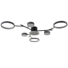 Causteen with PDD 2300/7GR LED 150W 3000-6000K gray 75x75x9 cm Bayerlux