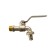 Fabric tap STI, 1/2 ", water bristling