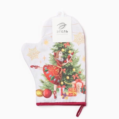 Mittens-Open Ethel "Nutcracker" 20x28 cm, 100% HL, Vatin 250 g/m2-4