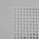 Rhound rhinestones, d = 5 mm, 160 pcs on the sheet on the sheet, the color is silver