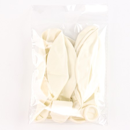 Shar Latex 18 "Pastel White 5 pcs.-1