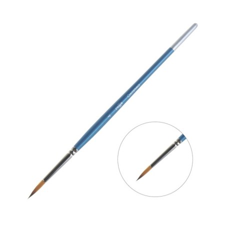 Synthetics brush, round No. 4, Gamma