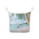 Organizer in a bathtub on suction cups “on distant shores”, for storing toys and trifles, size 33x39 cm