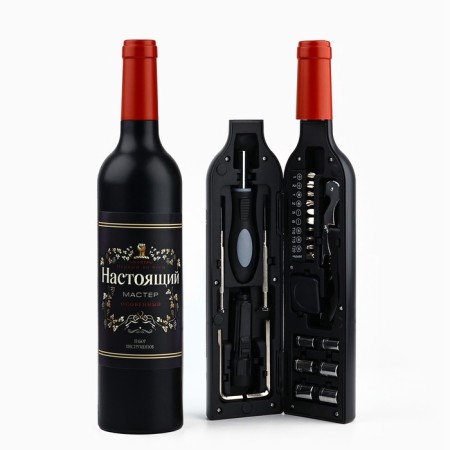 Gift set of tools in the bottle "Real Man", 23 subjects-6