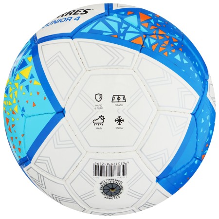 Ball football Torres Junior-4 F323804, PU, ​​manual stitching, 32 panels, p. 4-5