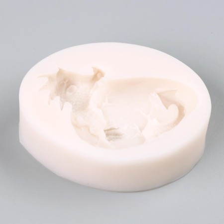 Form Silicone Universal "Dragon in the Egg", 7 × 4.5 × 2.1 cm-3