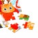 Puzzle "New Year's miracle", a large gift box, 104 elements