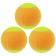 A set of balls for large tennis Onlytop Swidon, 3 pcs.