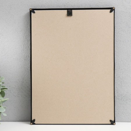 Photo frame plastic 21x30 cm 4 series, black-3