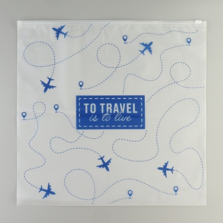 ZIP travel package "To Travel", 14 μm, 40 x 40 cm.-2