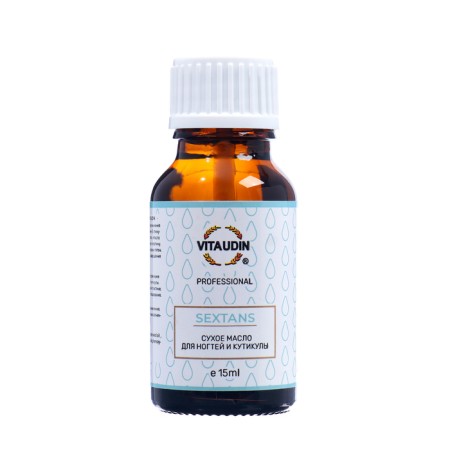 Nail oil and cuticles VITA UDIN SEXTANS dry, 15 ml