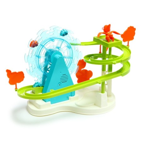 Developing toy "slide of dinosaurians", light and sound effects-2