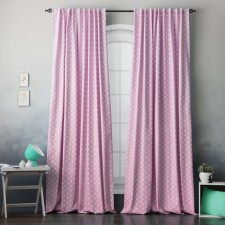 SIRI curtain set, size 170 x 270 cm - 2 pcs, pink color