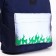 A backpack with a reflective pocket, 30 cm x 15 cm x 40 cm "bad girls", villains