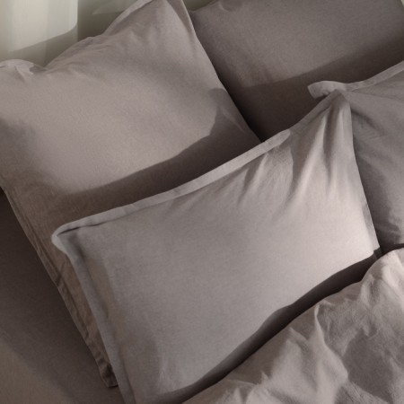 Pillowcase SL Home "Denim" 50*70+2 cm, cell, 100% greedy cotton-1