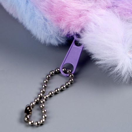 Penal School Soft "cat", 20 × 10 cm, plush, white color-4